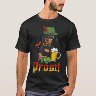 プロストドイツオクトーバーフェストウィーナードッグダッシュンドオクト Tシャツ