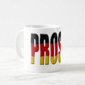 プロスト!ドイツ国旗 コーヒーマグカップ (正面左)