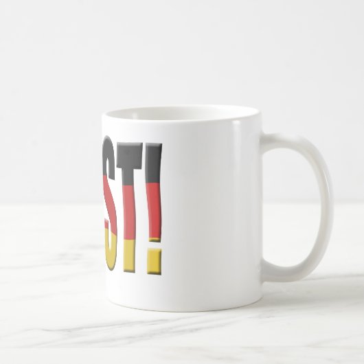 プロスト!ドイツ国旗 コーヒーマグカップ (右)