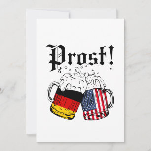 プロスト ビール ドイツ アメリカ 国旗 オクトーバーフェスト セーブザデート