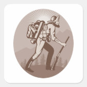 プロスペクターマイナーハイキング スクエアシール (正面)