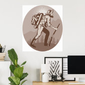 プロスペクターマイナーハイキング ポスター