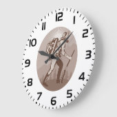 プロスペクターマイナーハイキング ラージ壁時計 (傾斜)