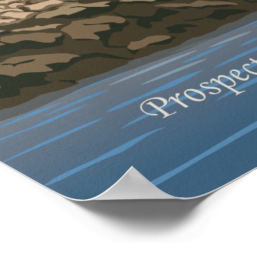 プロスペクトハーバーライトハウスポスター ポスター (角)