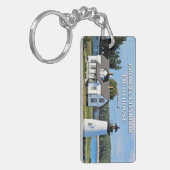 プロスペクトハーバーライトハウスメインポストカード キーホルダー (正面左)