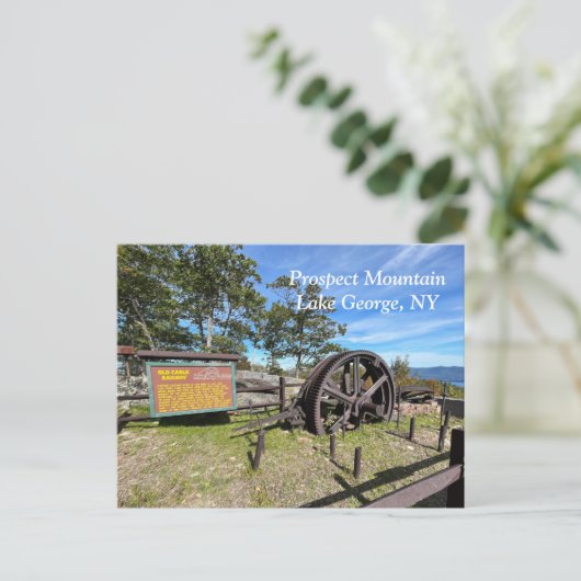 プロスペクトマウンテンレイクジョージNy ポストカード (スタンド正面)