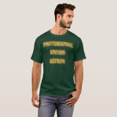 プロスポーツのベット1 Tシャツ (正面フル)