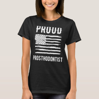 プロス誇りを持ったトドーン教職アメリカ国旗 Tシャツ