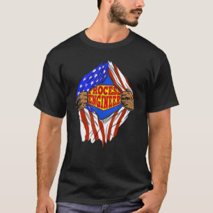 プロセすごいスエンジニアヒーロージョブ Tシャツ