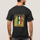 プロセイタリアンスコワきらめくイン Tシャツ (裏面)