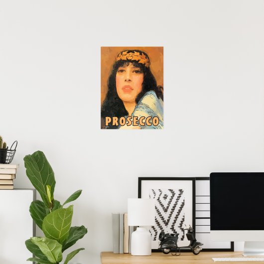 プロセクラシカルッコウーマン、ヴィンテージスタイル ポスター (ホームオフィス)