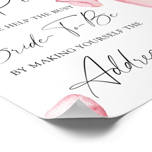 プロセコ救済の忙し住所 ポスター (角)