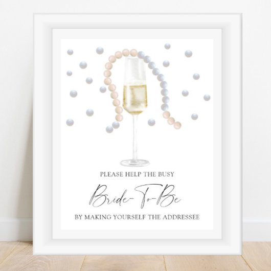 プロセコ救済の忙し住所 ポスター