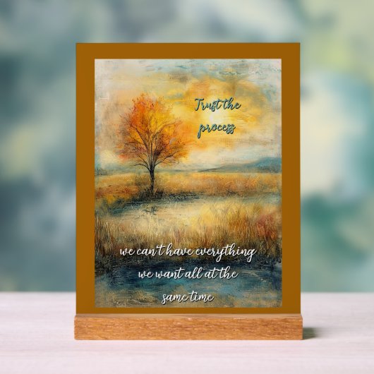 プロセスのアクリル記号を信頼 アクリルサイン (ニュートラル)