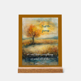 プロセスのアクリル記号を信頼 アクリルサイン