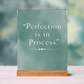 プロセスのオプションに完全性がある3 アクリルサイン (ニュートラル)