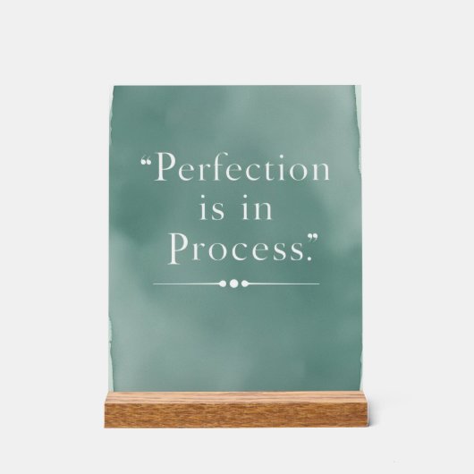 プロセスのオプションに完全性がある3 アクリルサイン (正面)