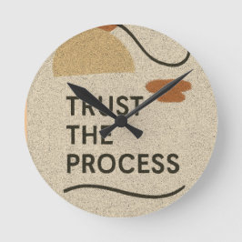 プロセスの信頼 ラウンド壁時計