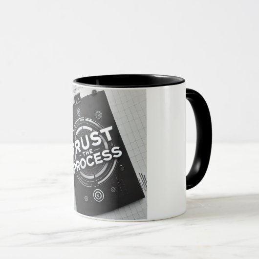 プロセスの動機を信頼する マグカップ (正面右)