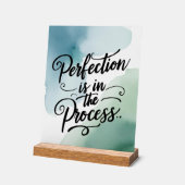 [プロセスの完成]オプション2 アクリルサイン (傾斜)