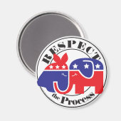 プロセスの尊重 マグネット (正面/裏面)