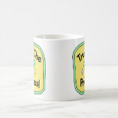 プロセスの成長マインドを信頼すやる気を起こさせるる コーヒーマグカップ (中央)