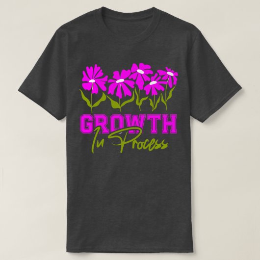 プロセスの成長 Tシャツ (デザイン正面)