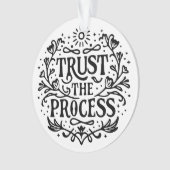 プロセスの症状の確認を信頼する オーナメント (正面)