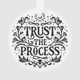 プロセスの症状の確認を信頼する オーナメント