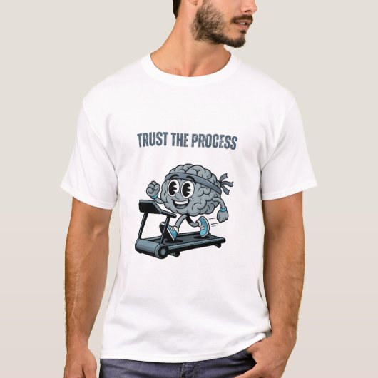 プロセスを信じる Tシャツ (正面)