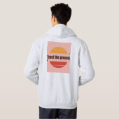 プロセスを信じる Tシャツ デザイン (裏面フル)