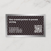 プロセスサーバカスタムーのQR写真 名刺 (裏面)