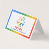 プロセスサーバカスタムーのQR名刺 名刺 (正面)