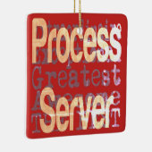 プロセスサーバーの並外れ セラミックオーナメント (右)