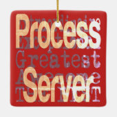 プロセスサーバーの並外れ セラミックオーナメント (裏面)