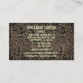 プロセスサーバー風化された名刺 名刺 (裏面)