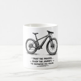 プロセストラスト サイクリング スケッチ 自転車 モチベーション コーヒーマグカップ