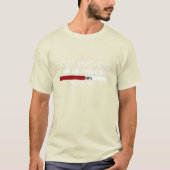 プロセス中のT字を切断しない Tシャツ (正面)