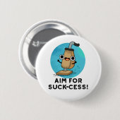 プロセス吸真空クリーナおもしろいーパンの目的 缶バッジ (正面&裏面)