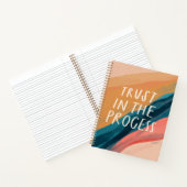 プロセス引用文への信頼 – 水色 ノートブック (内部)