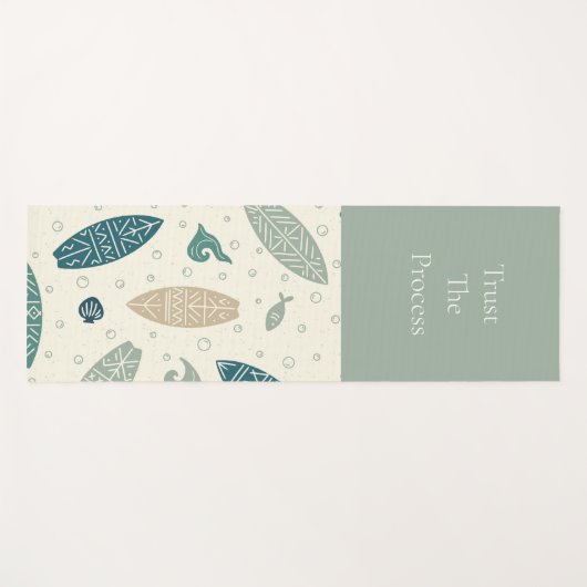 プロセス沿岸サーフボードヨガマットを信頼する ヨガマット (正面(横))