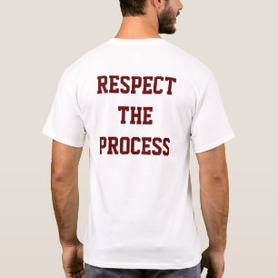 プロセス の人のTシャツを尊重して下さい Tシャツ