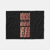 プロセス セルフ ラブ インスピレーショナル クォート フリースブランケット (正面(横))