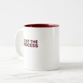 プロセス・マグを信頼する ツートーンマグカップ (正面左)