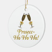 プロセックホホホホ!プロセッおもしろいコクリスマスパーティー セラミックオーナメント (左)