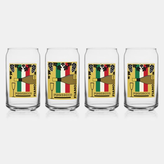 プロセッコきらめくワイン ガラス缶 (正面)