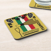 プロセッコきらめくワイン コースター (左側)