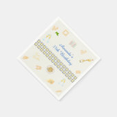 プロセッコとパスタの誕生日 スタンダードカクテルナプキン (角)