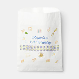 プロセッコとパスタの誕生日 フェイバーバッグ