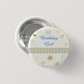 プロセッコとパスタの誕生日 缶バッジ (正面&裏面)